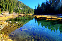 Truckee River Reflection
