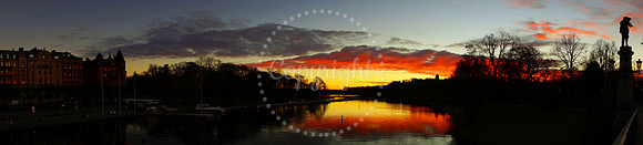 City II, WHL: Sunrise, Bridge to Djurgården, Stockholm